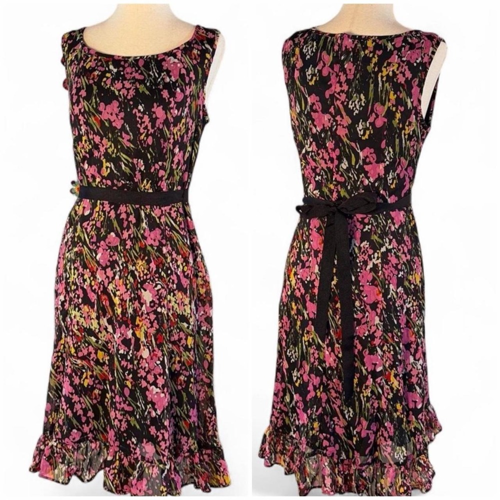 Vintage Deadstock Ruffle Floral Dress